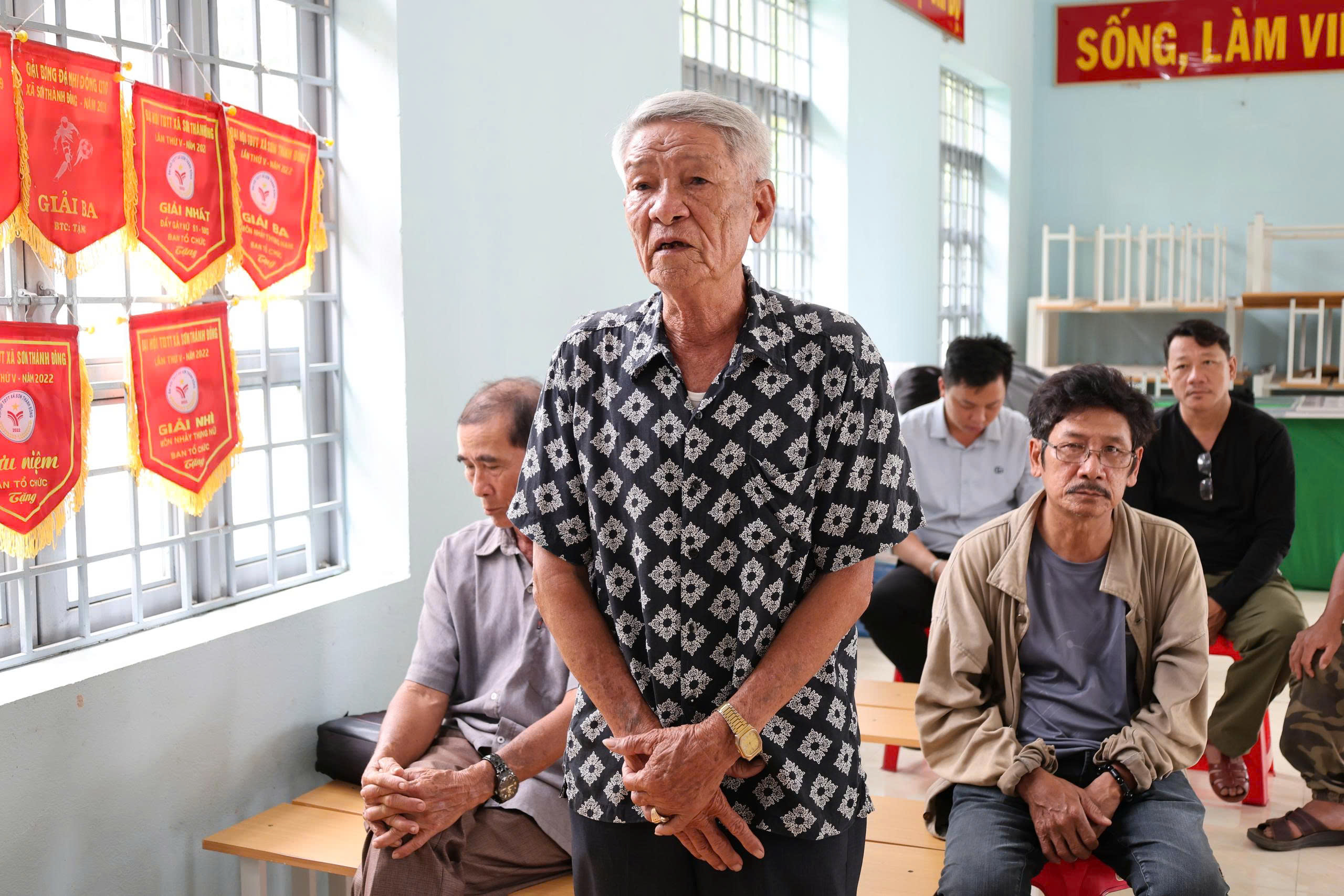 Hội nghị tiếp xúc giữa cử tri với người ứng cử đại biểu HĐND xã Sơn Thành nhiệm kỳ 2026-2031